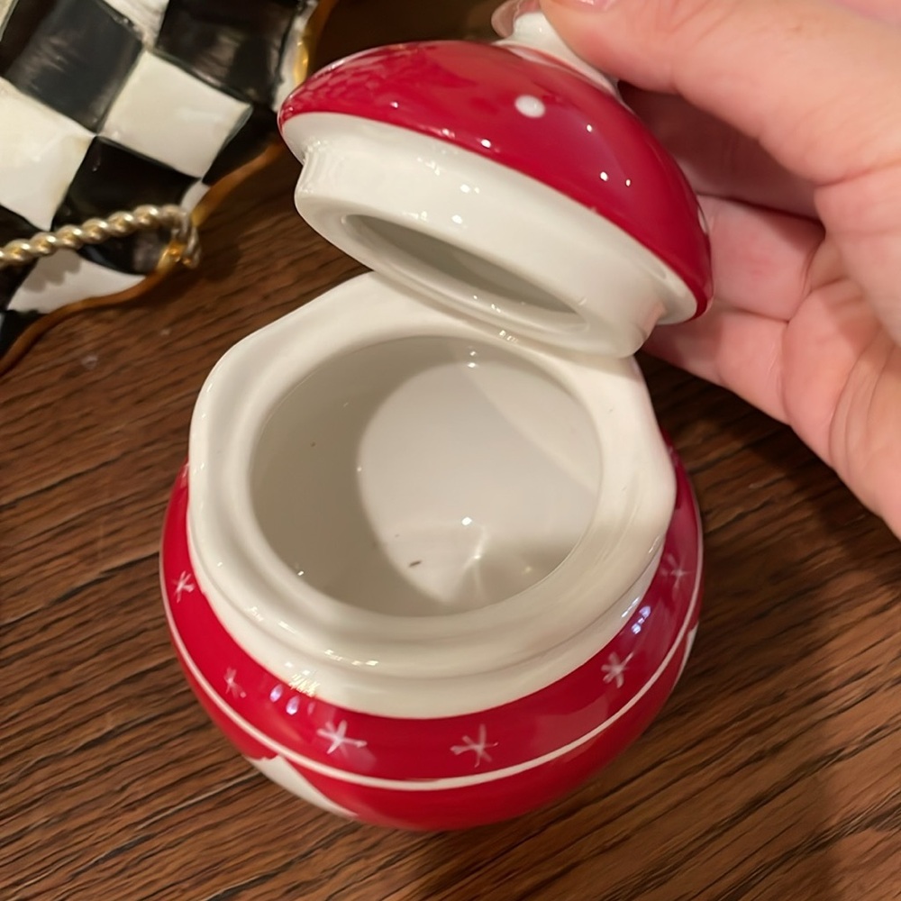 Homegood Christmas tree sugar jar - Picture 2 of 3